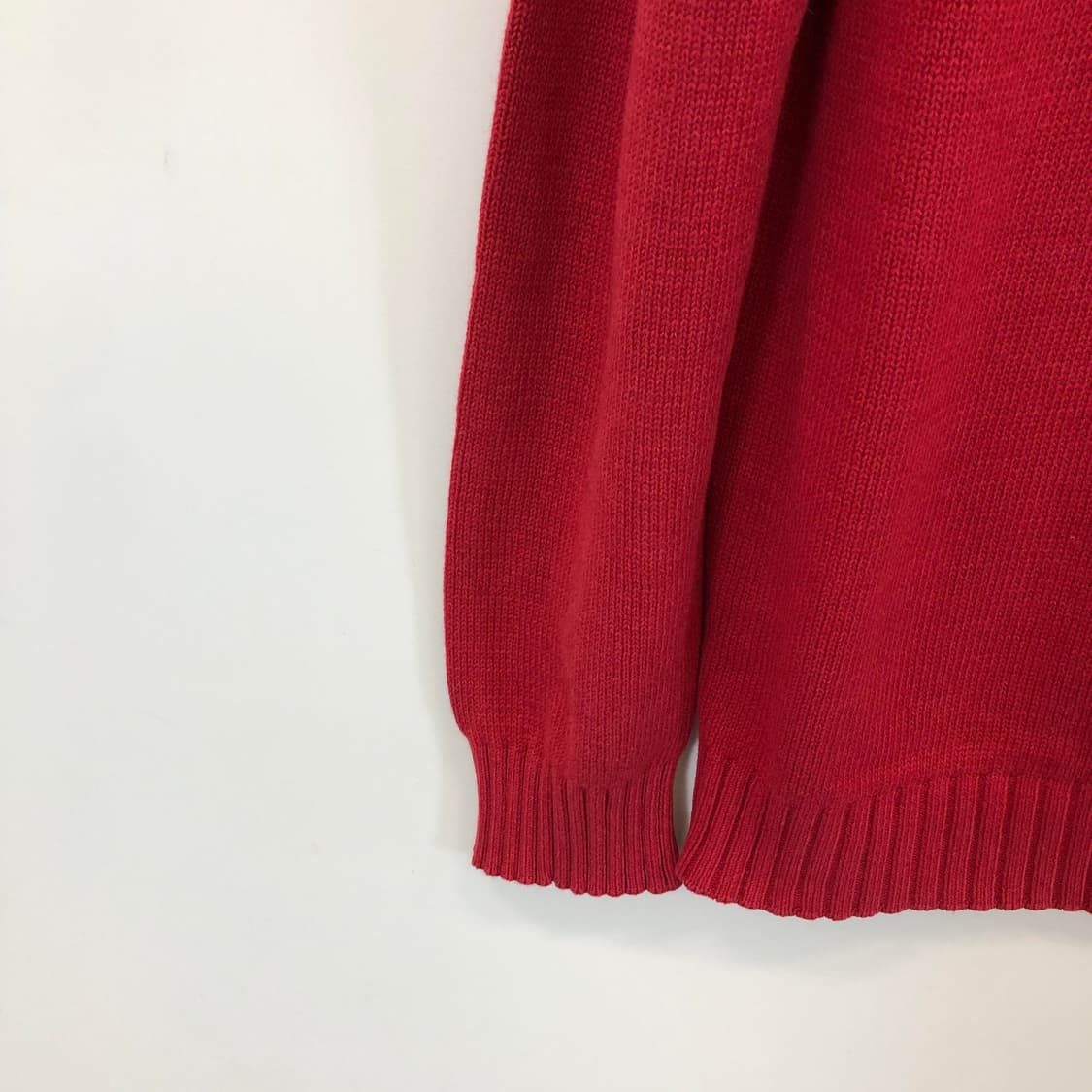 라코스테 코튼혼방 하프집업니트 100 상품이미지3