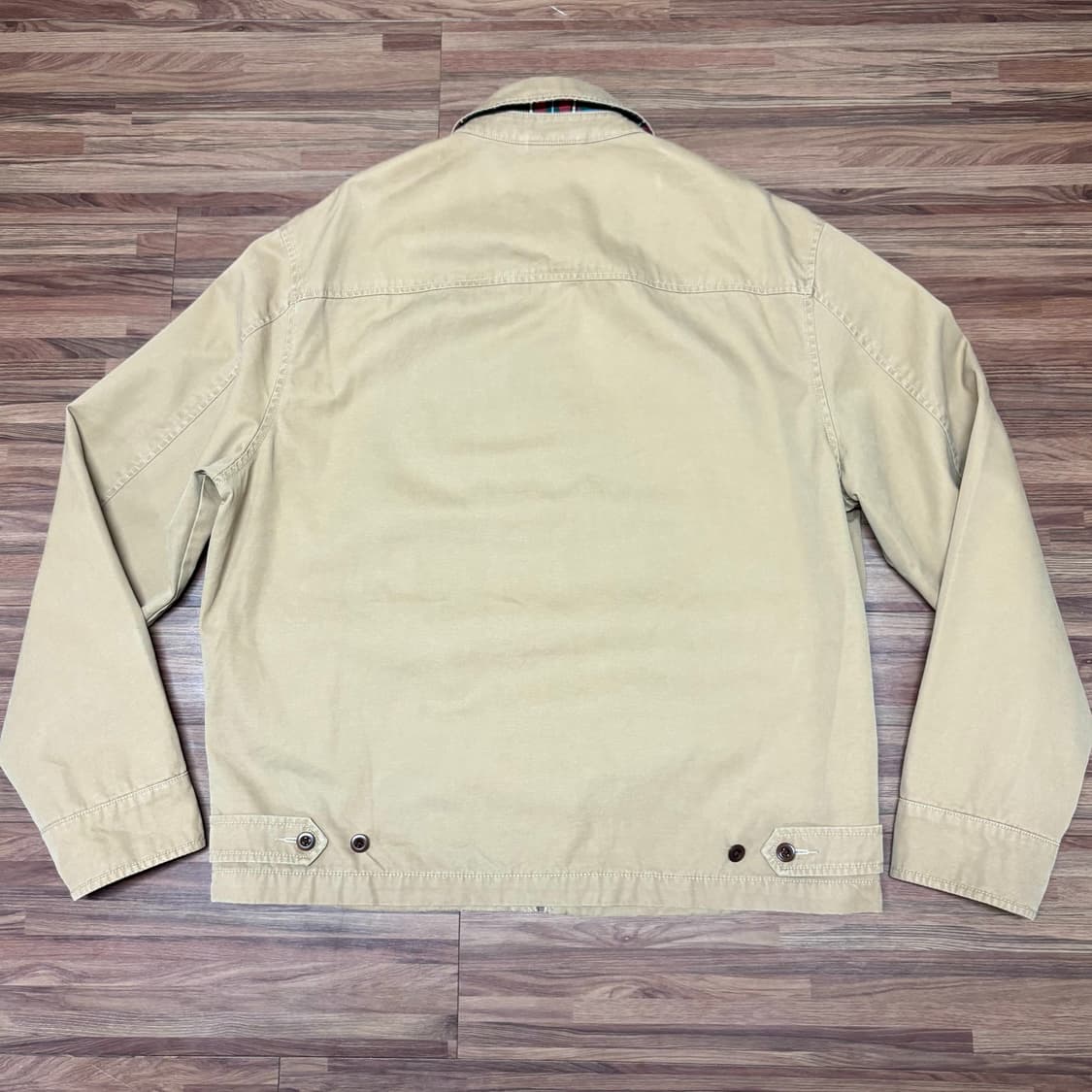 폴로 베이지 베이포트 스윙탑 해링턴 헤링턴 드리즐러 봄버 블루종 자켓 l 상품이미지5