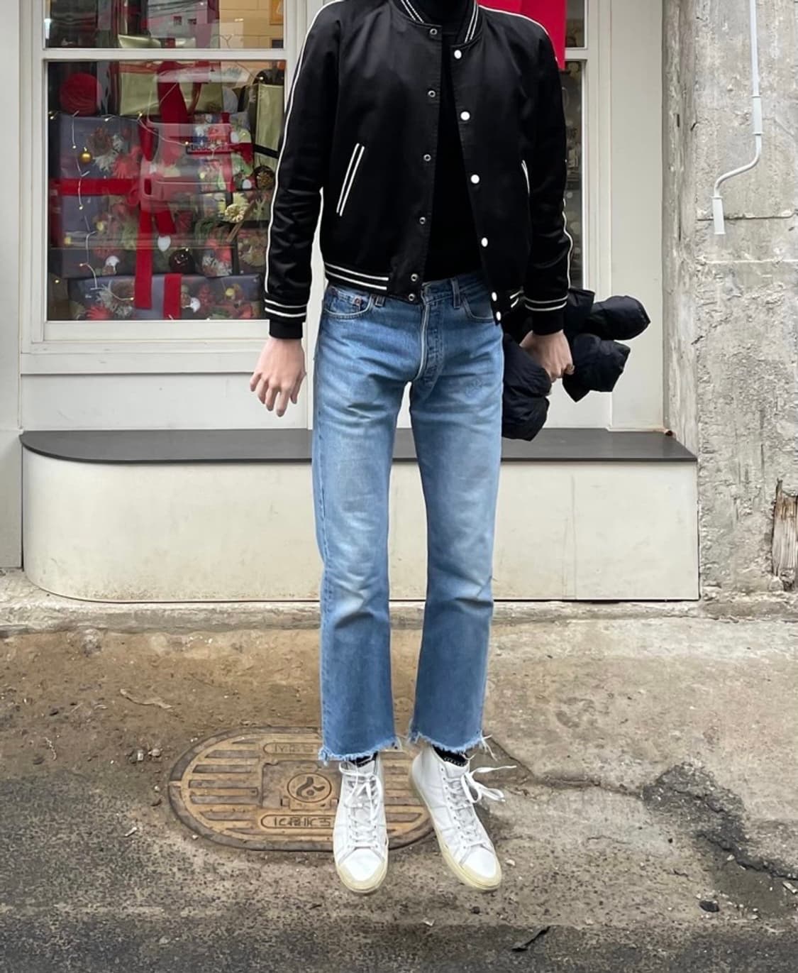 Saint Laurent 생로랑 - 새틴 테디 블루종 상품이미지10