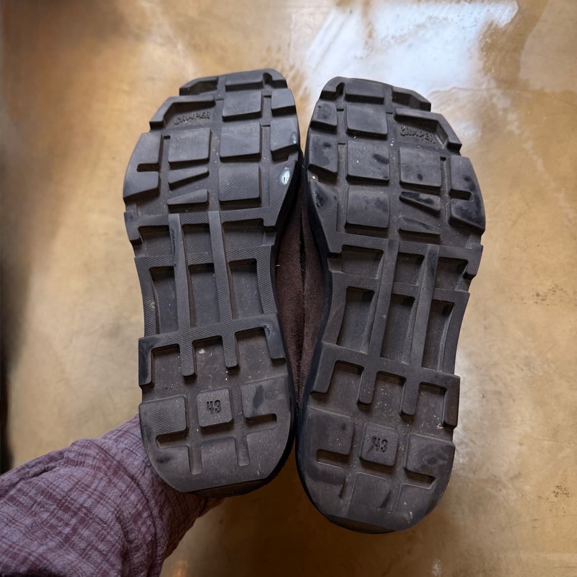 캠퍼 스웨이드 정크션 모카신 43 275 280 상품이미지7