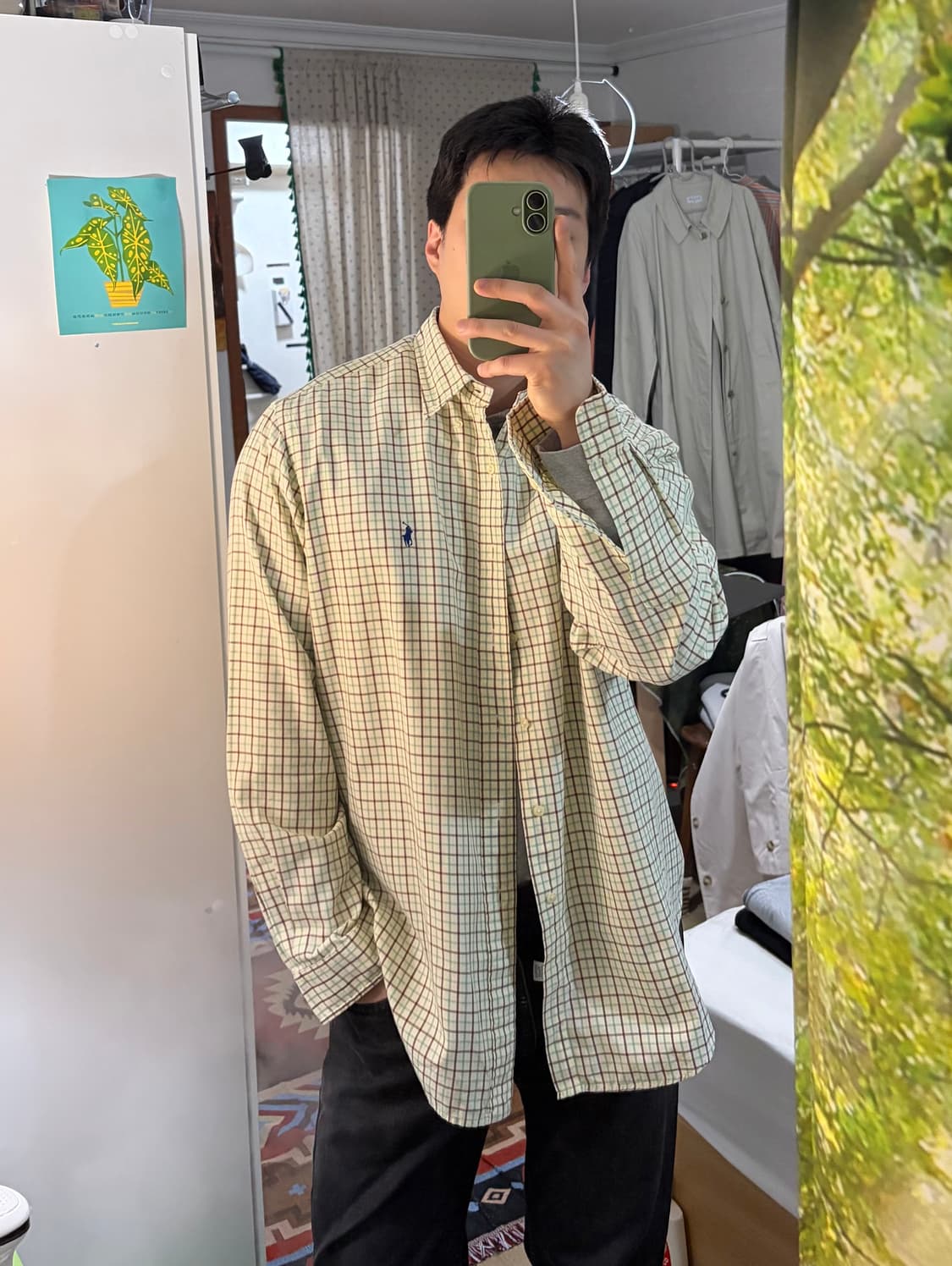 XL) 폴로 랄프로렌 클래식핏 체크 셔츠 상품이미지2