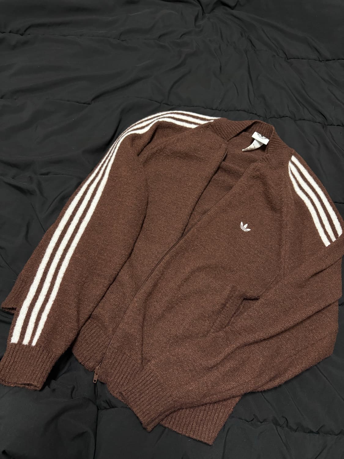 아디다스 니트 트랙탑 브라운 상품이미지1