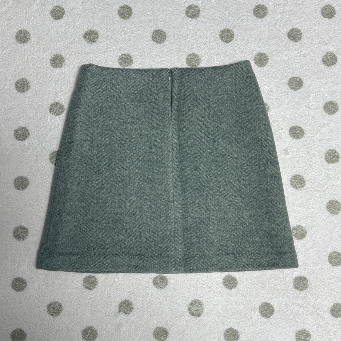 그레이 헤링본 미니스커트 상품이미지2