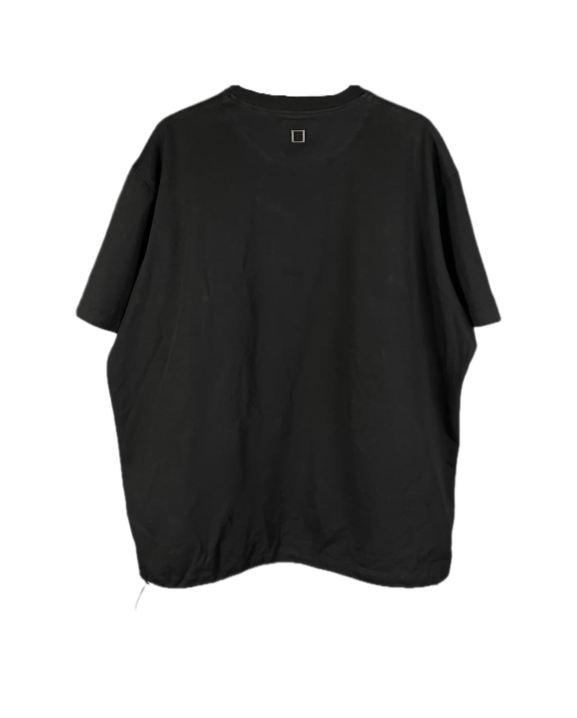 [48] 우영미 우영미 블랙 드로우스트링 반팔 티셔츠 상품이미지2