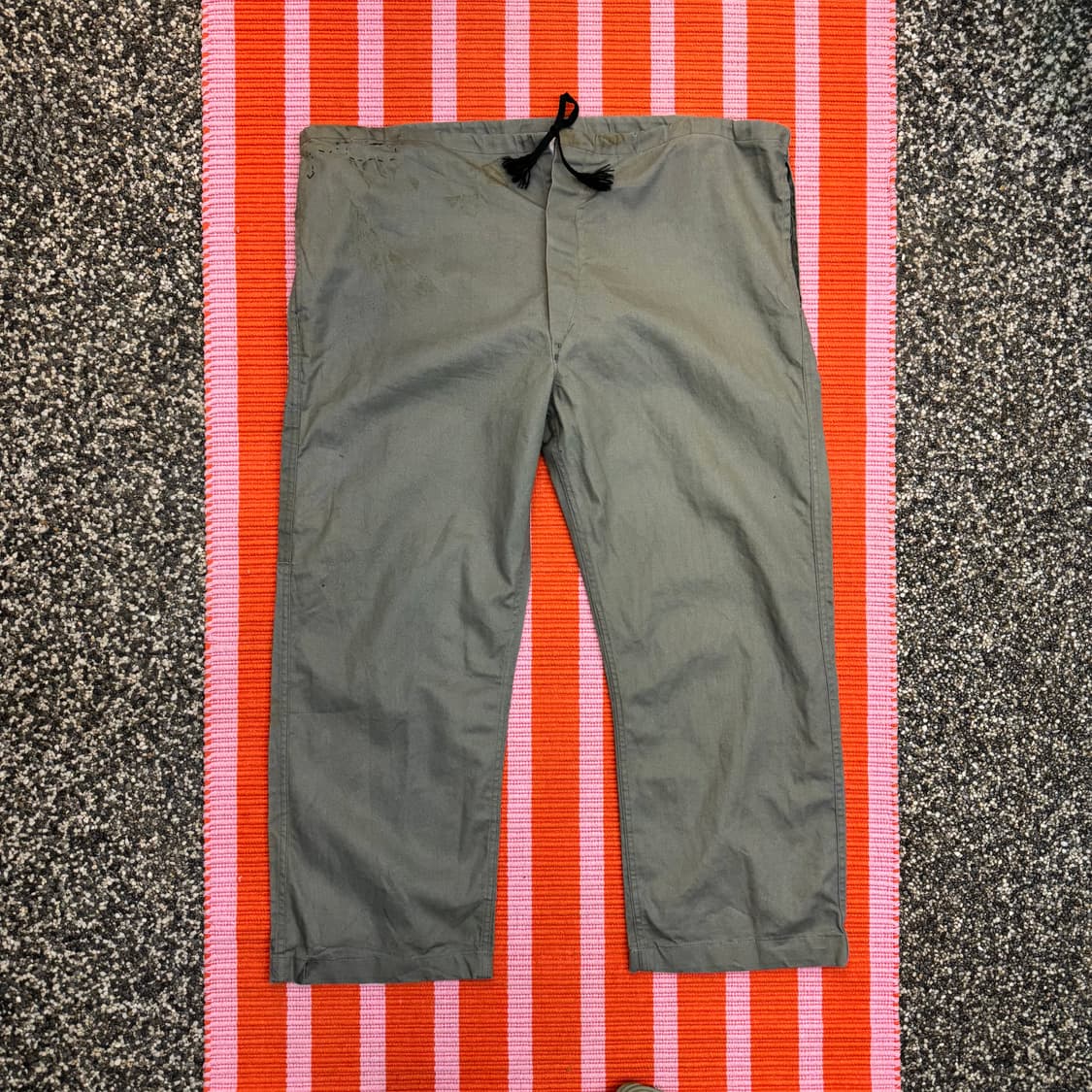 80s 빈티지 SCHÜMER SECAN 방염 워크 팬츠 (2XL)  상품이미지1