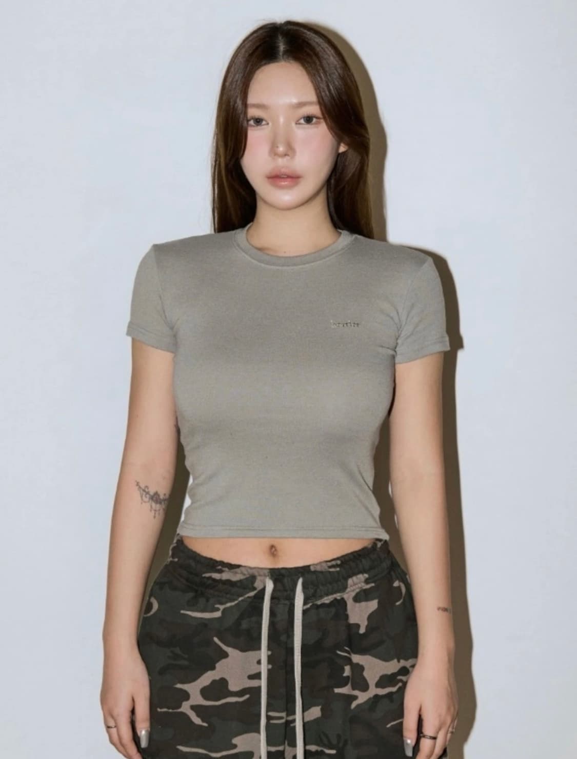 Hottie 하티 로고 반팔 티셔츠 상품이미지1