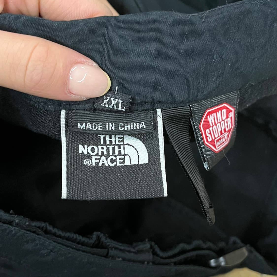 [정품/2XL] 노스페이스 블랙 기모 트레이닝 바지 b18 상품이미지4