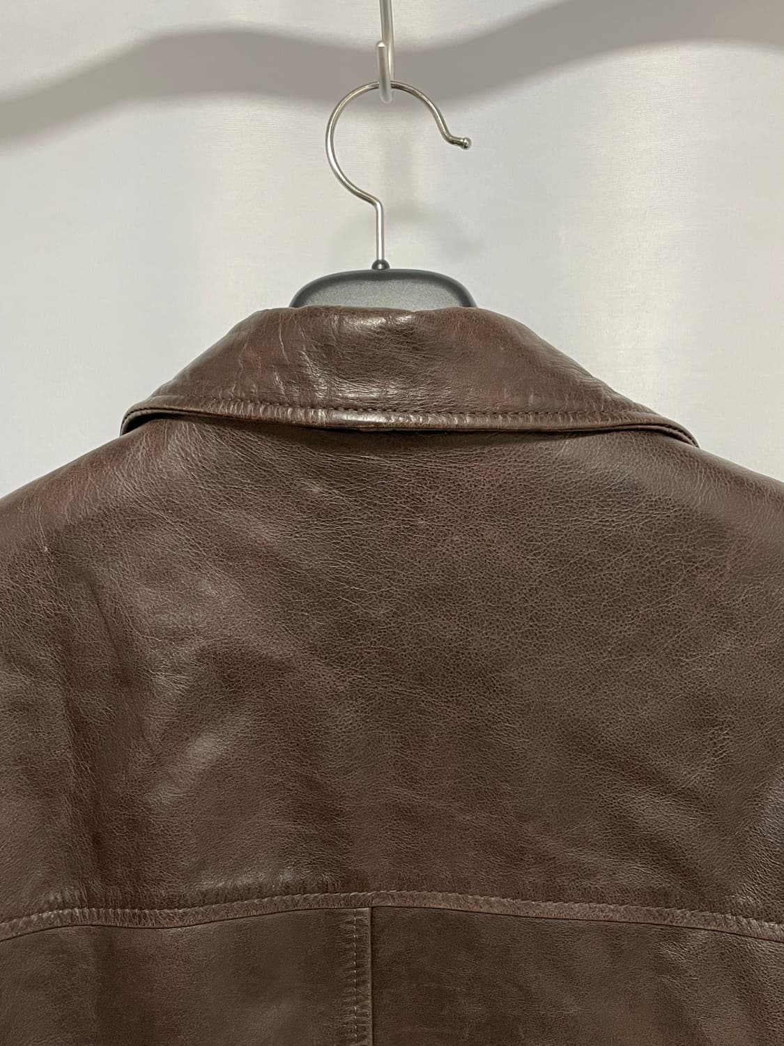 [D.O Archives] 90s 올드갭 레더 카코트 브라운(L) 상품이미지4