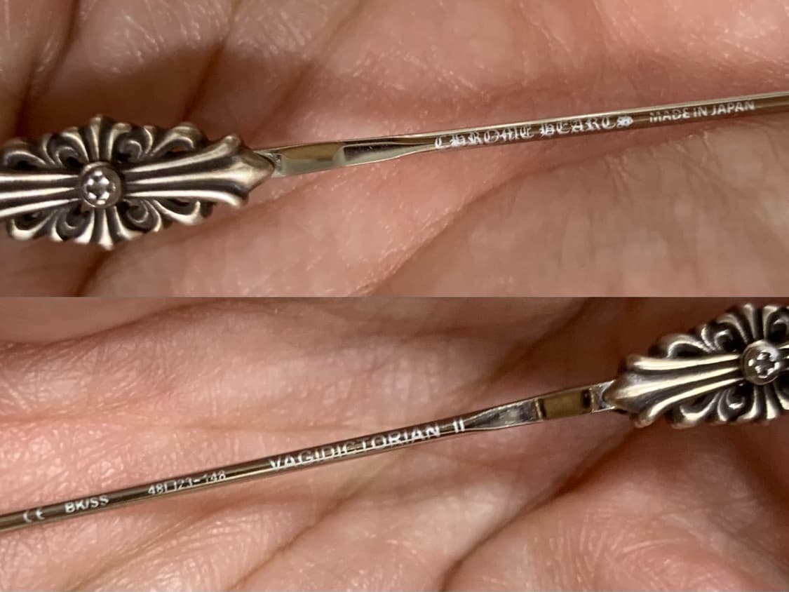 크롬하츠 바지딕토리안2 [BK/SS] 블랙&샤이니실버 안경 상품이미지7