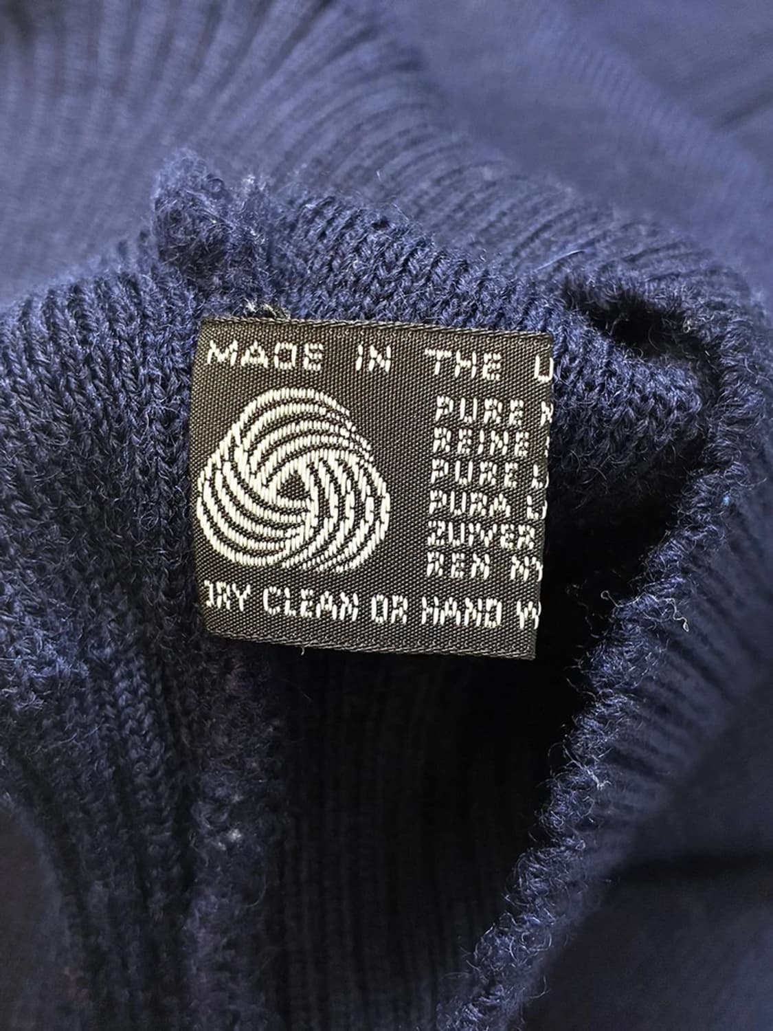 버버리 90s 코만도 헤리티지 울 니트 PN5035 상품이미지9