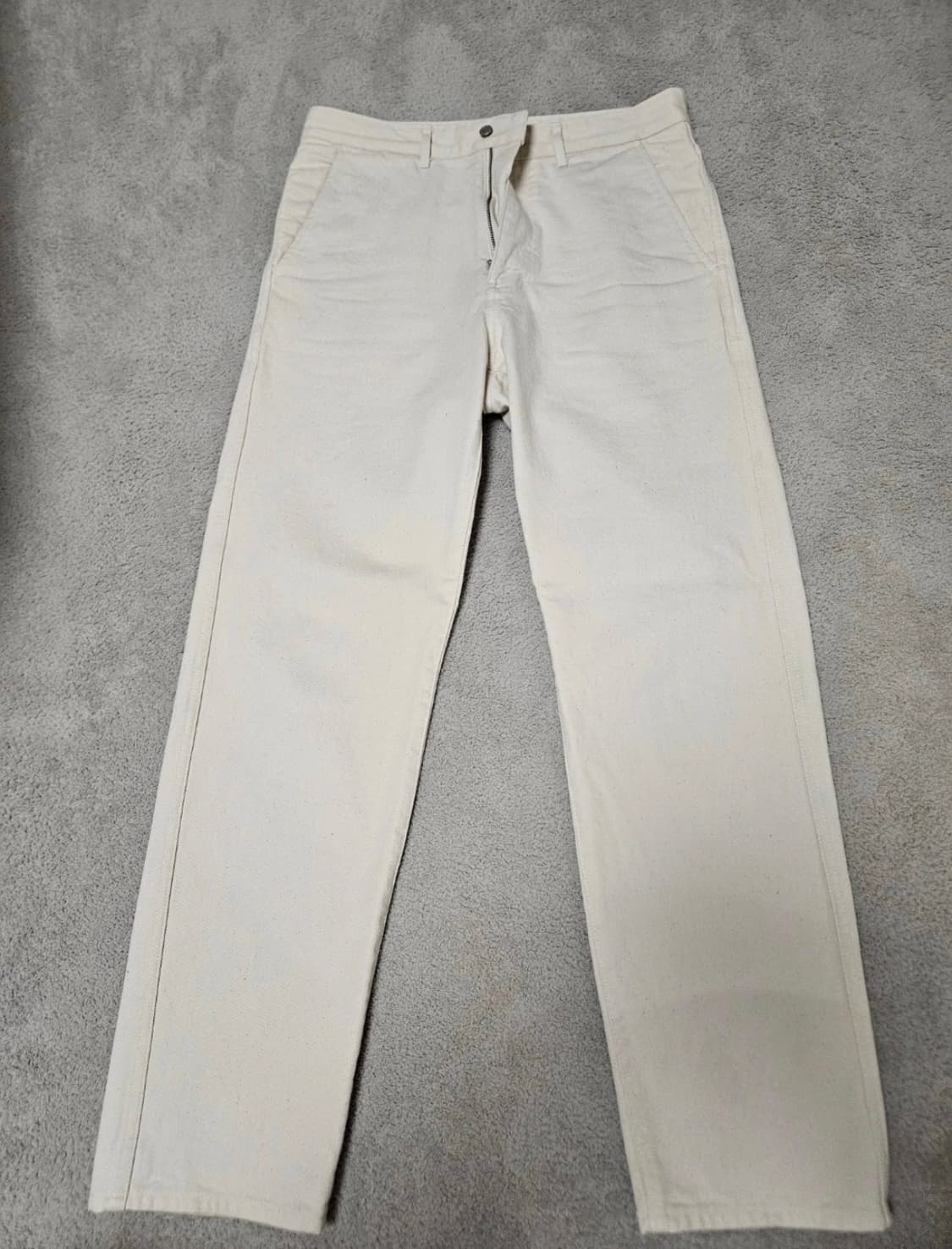 [2] 포터리 원워시 데님 에크루 상품이미지3