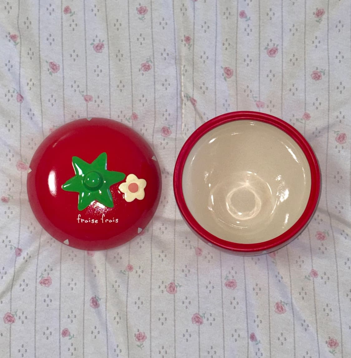 산리오 여름 ~ 딸기 봉봉 도자기 앞접시 🍓 상품이미지2