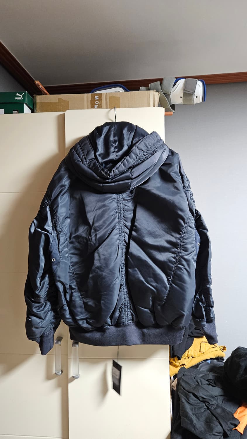 송지오옴므 항공자켓 점퍼 봄버 ma-1 상품이미지8