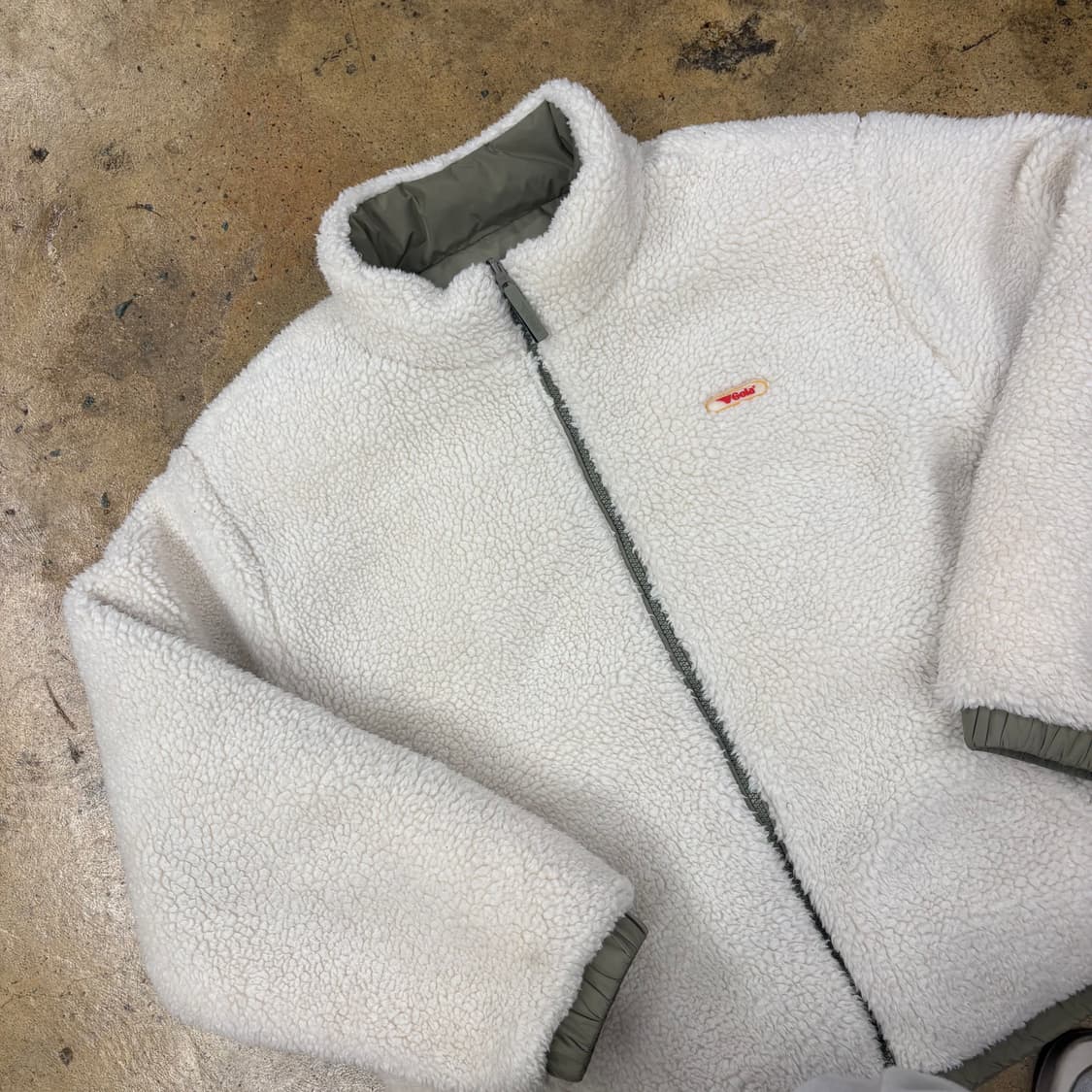 [정품/M] Gola 골라 양털 플리스 자켓 b17 상품이미지1