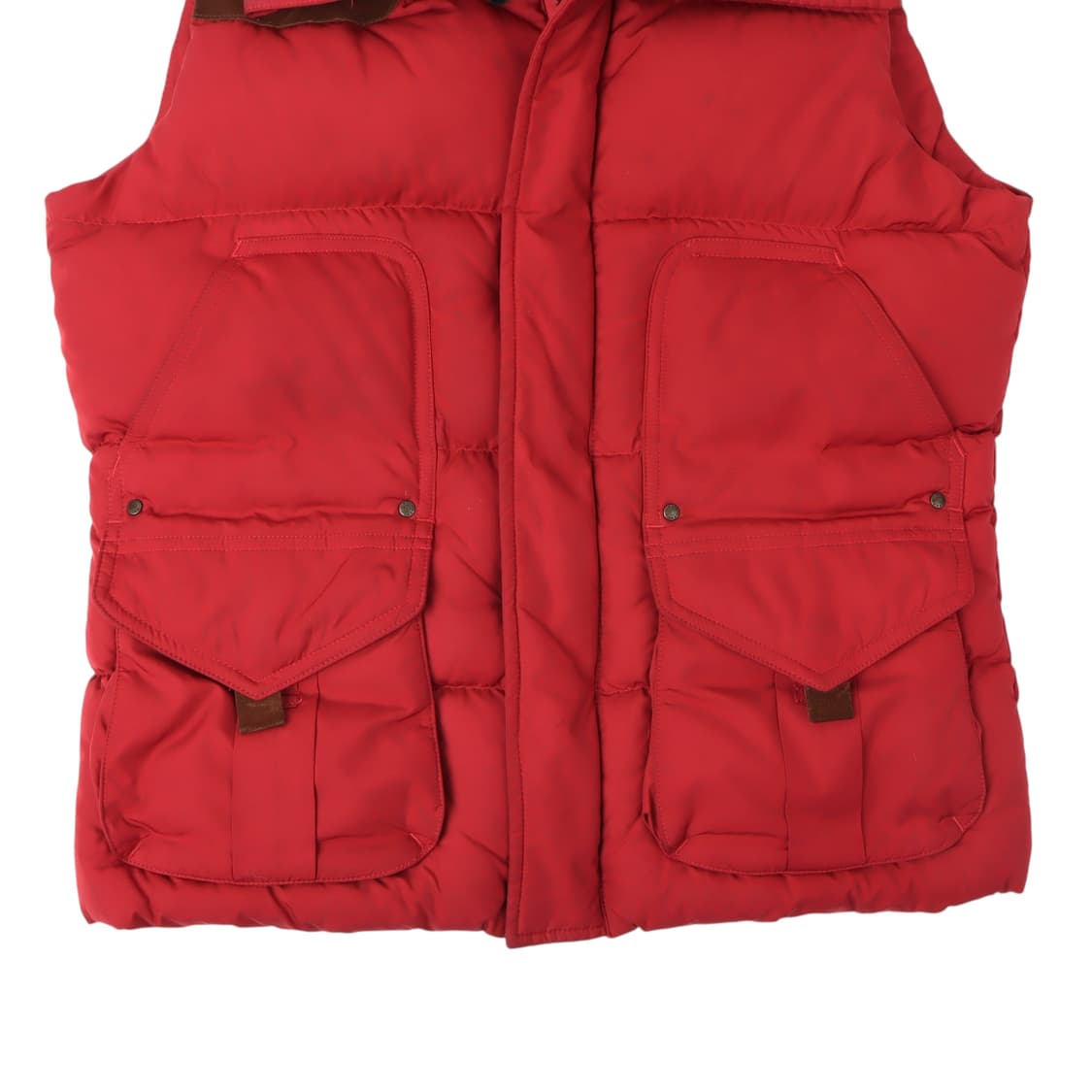 랄프로렌 럭비 레드 스웨이드 다운 베스트 상품이미지4