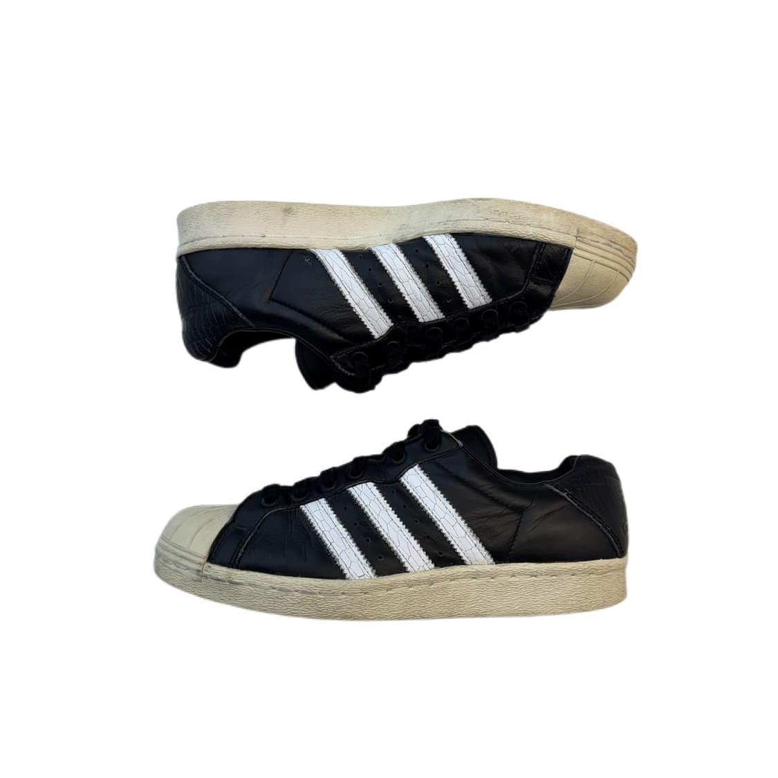 아디다스 슈퍼스타 검흰 스니커즈 255 상품이미지3