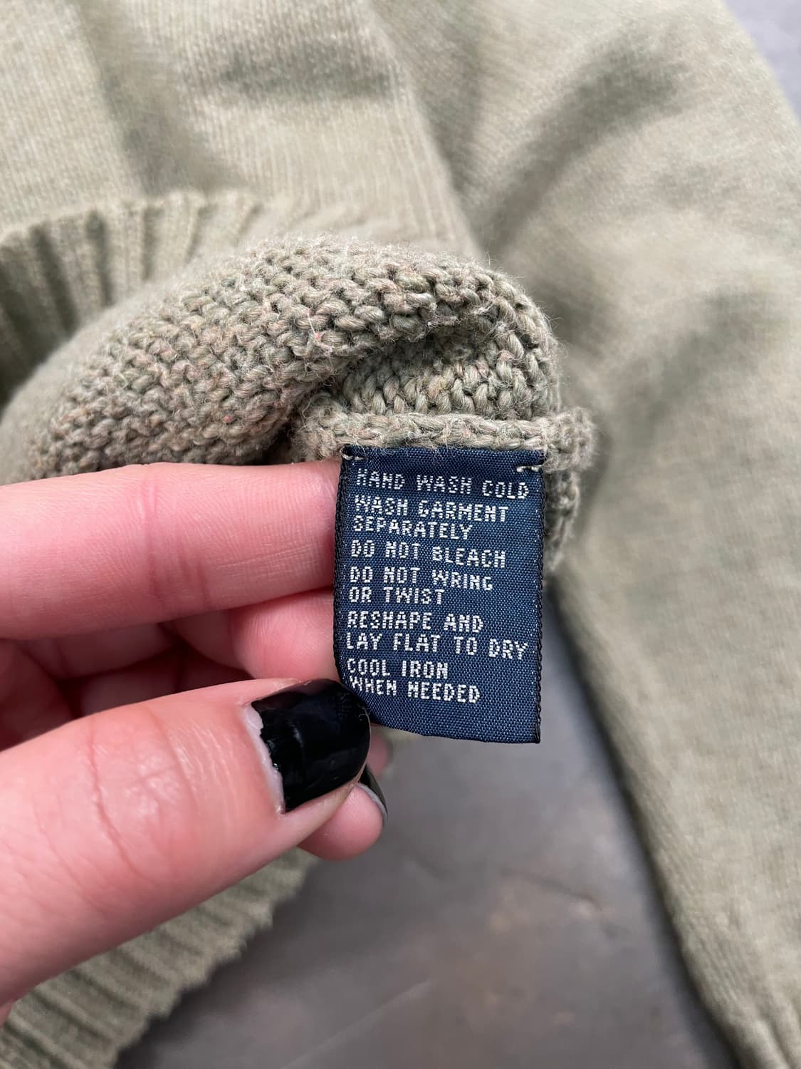 폴로 솔리드 니트 상품이미지5