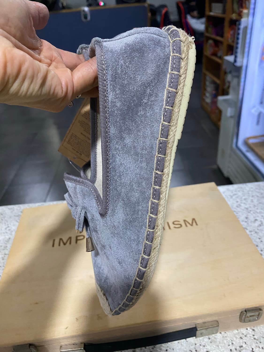 Shoopen 여성 에스파듀 슬립온 240mm(새상품) 상품이미지5