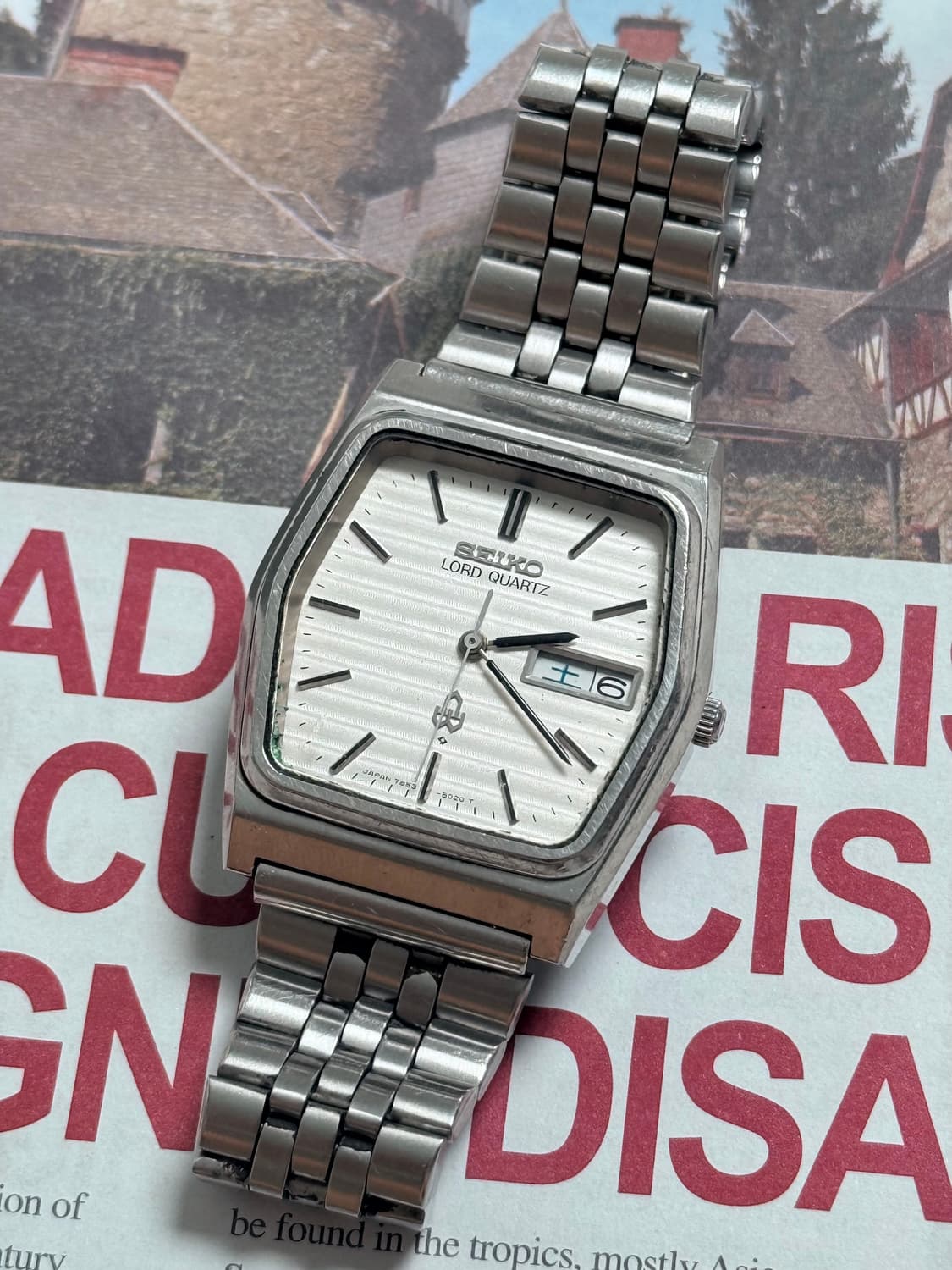 Seiko 세이코 Lord Quartz 옥타곤 데이 데이트1978 상품이미지1