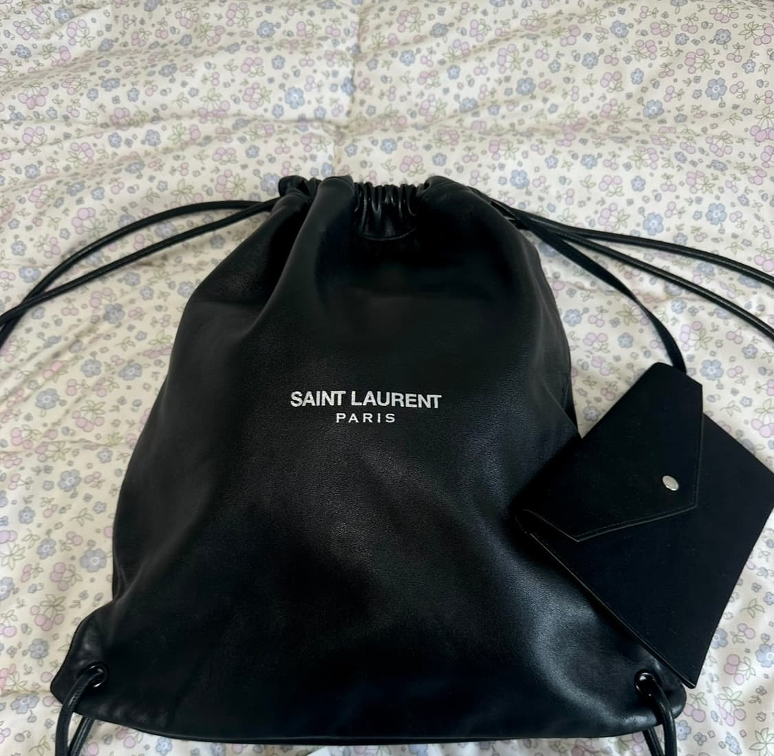 [SA급 정품] 생로랑 테디 드로우 스트링 백팩 상품이미지9