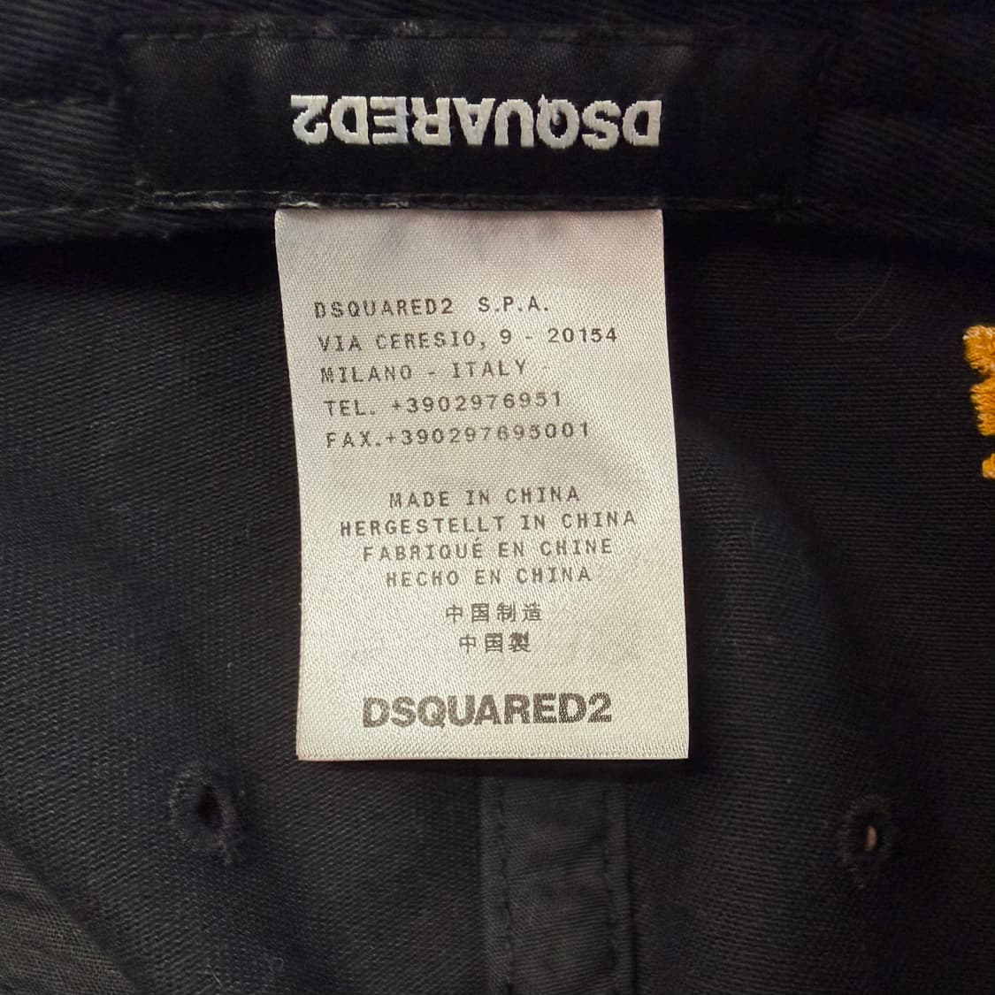 디스퀘어드2 캐나다 패치 볼캡 상품이미지6