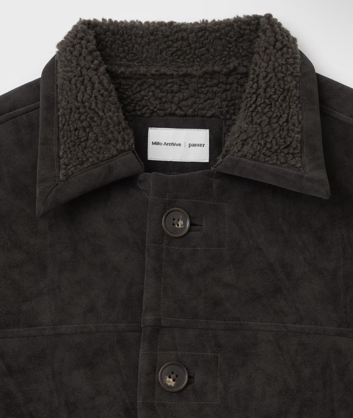 파세르 밀로아카이브 르망 시어링 자켓 상품이미지2