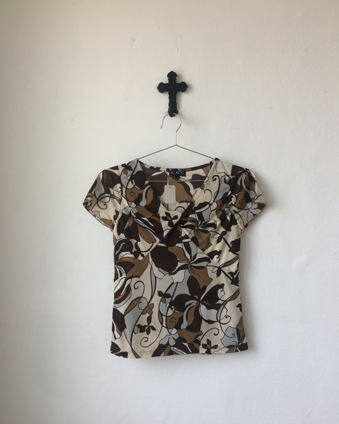Pattern blouse 상품이미지3
