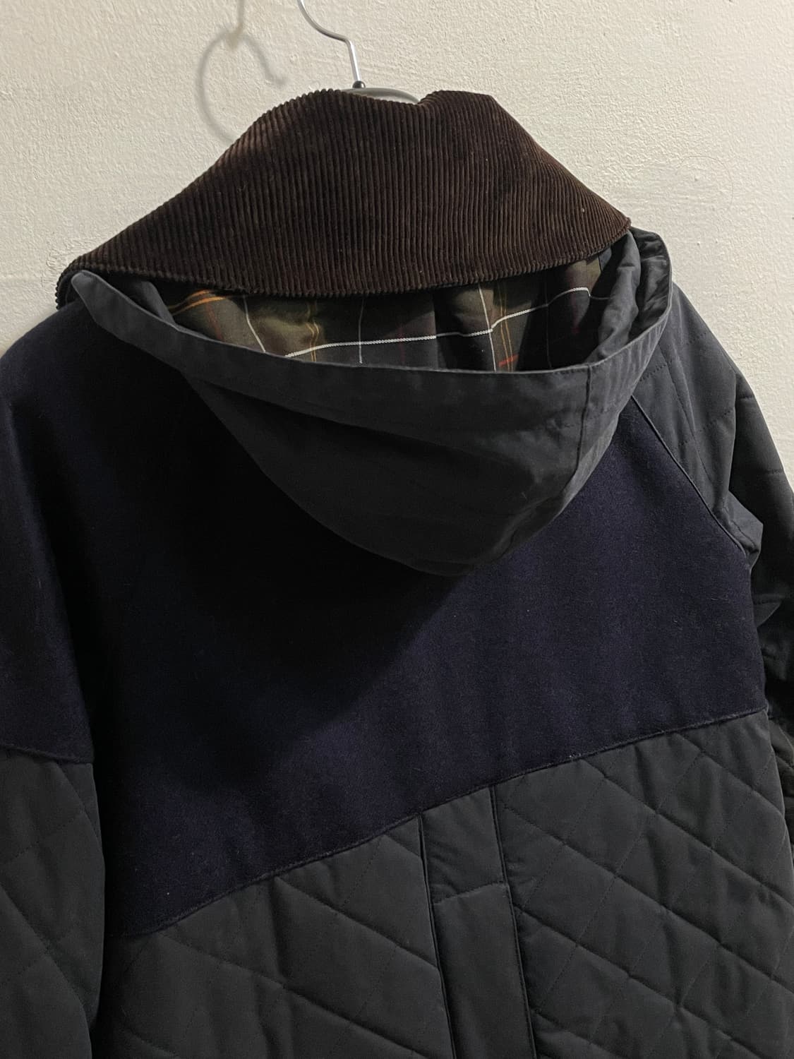 바버 X 가니 퀼팅 후드 자켓 상품이미지8