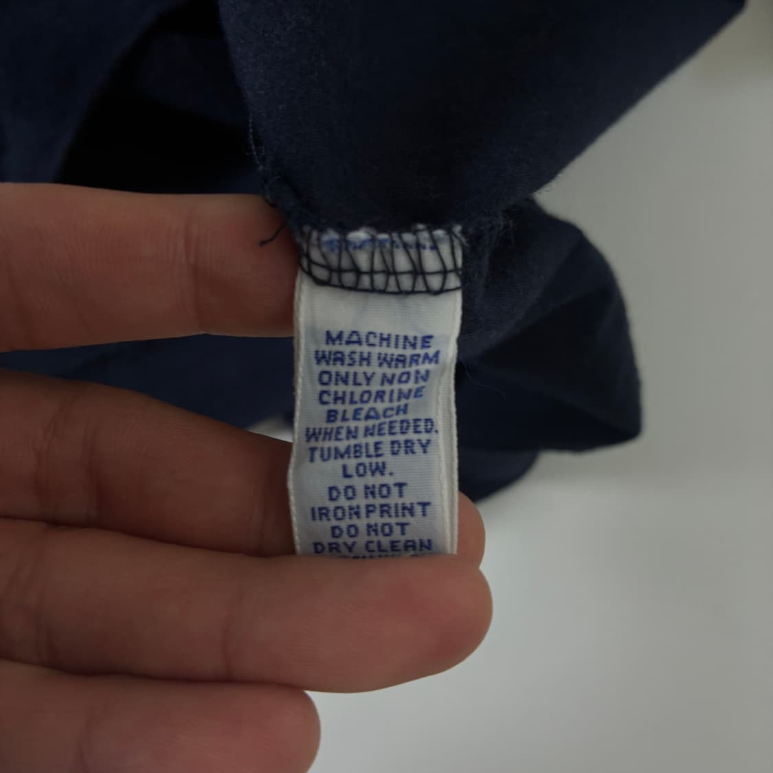 Polo  폴로 스포츠 코튼 네이비 롱슬리브 티셔츠 상품이미지5