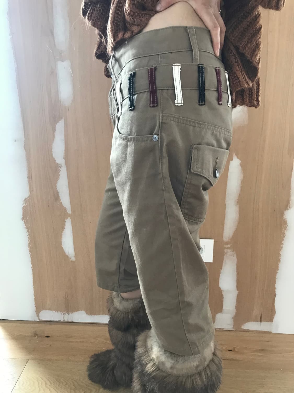 vintage belt pants 상품이미지7