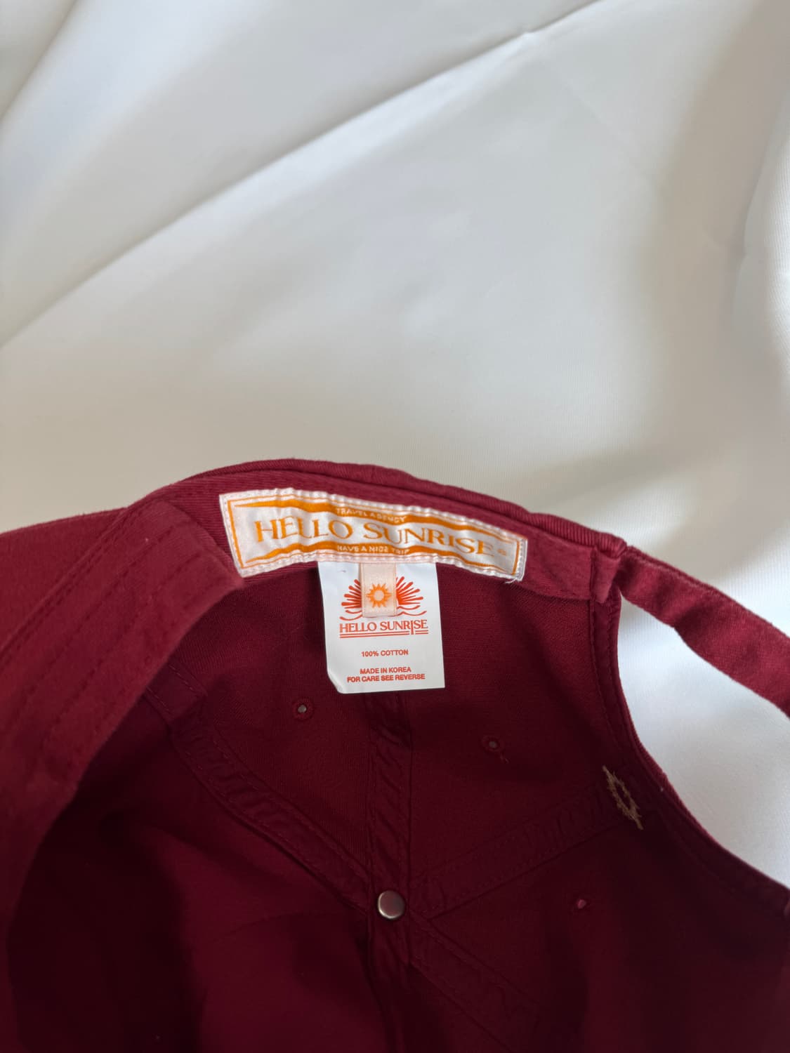 헬로선라이즈) 에스닉 피쉬 자수 6패널 볼캡 상품이미지7