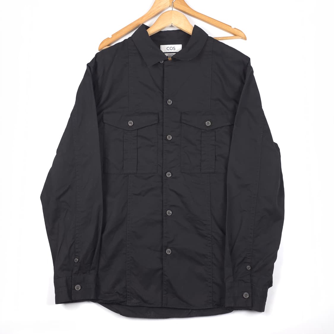 코스 릴렉스드 핏 리오셀 셔츠 블랙 (L) 상품이미지1