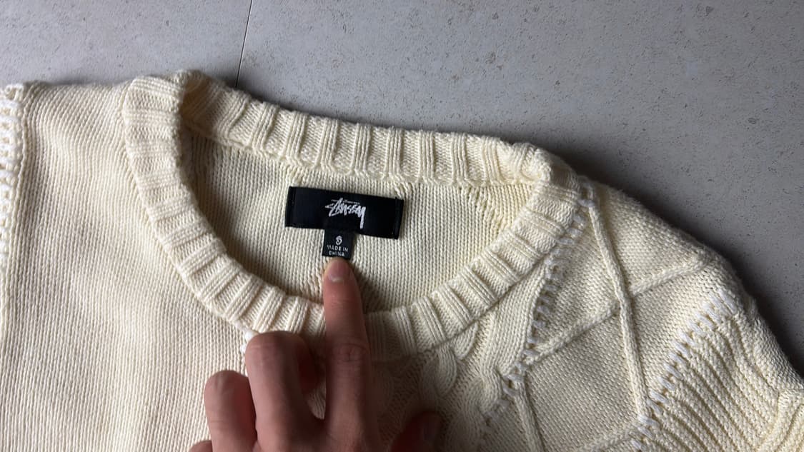 스투시 패치워크 니트 상품이미지6