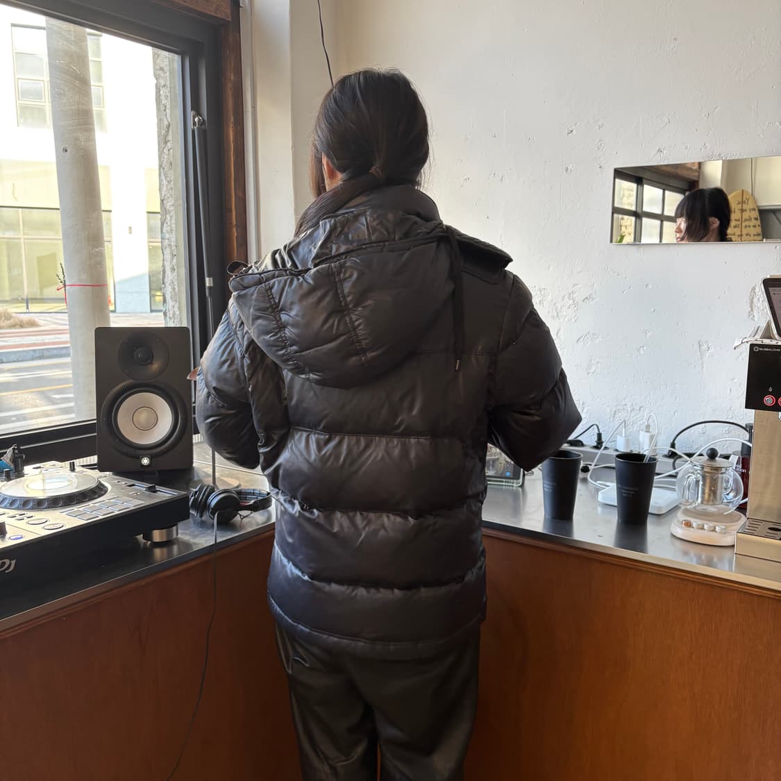 디젤 구스다운 후디드 푸퍼 자켓 상품이미지3