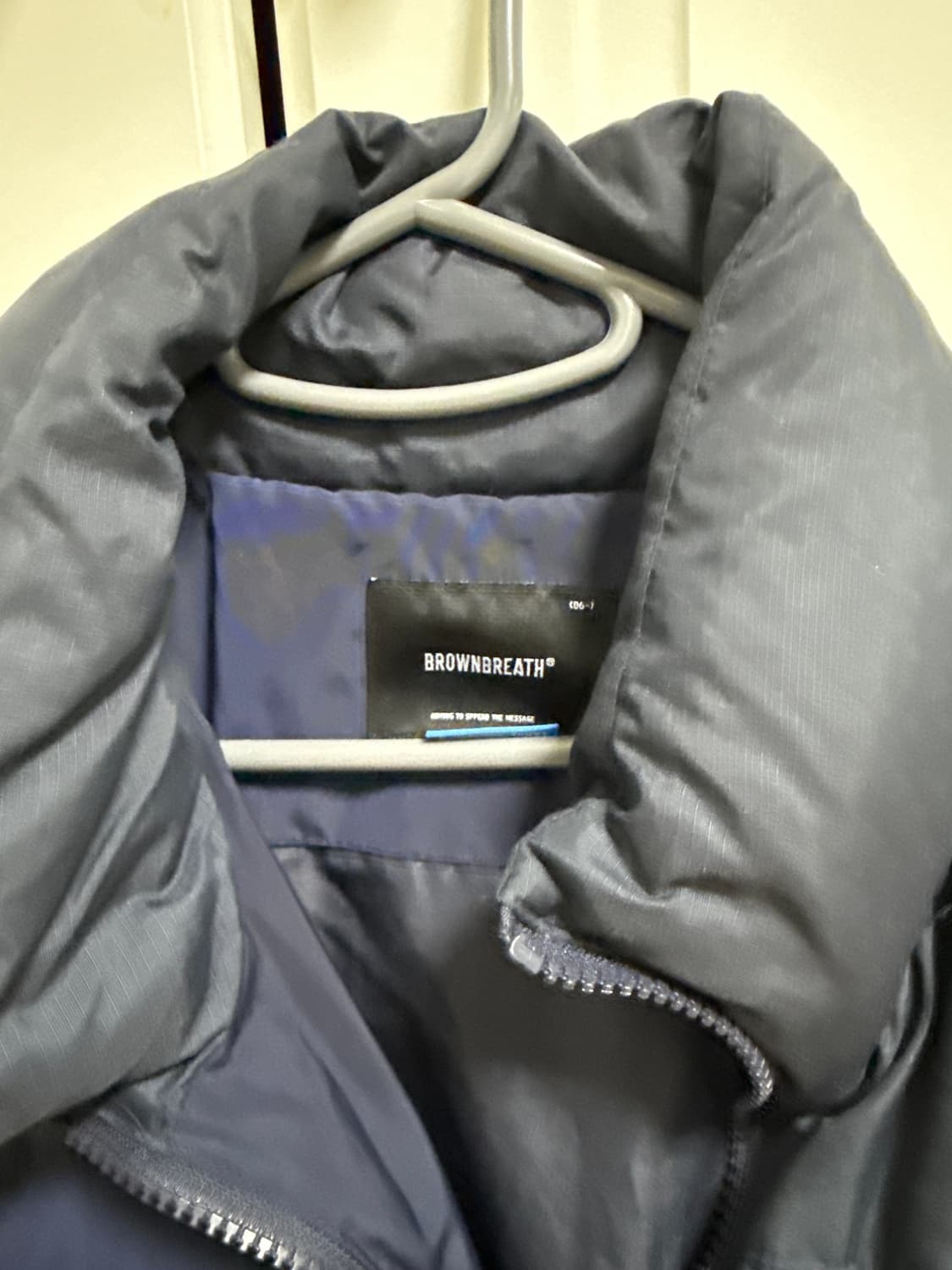 브라운 브레스 패딩 XL 상품이미지3