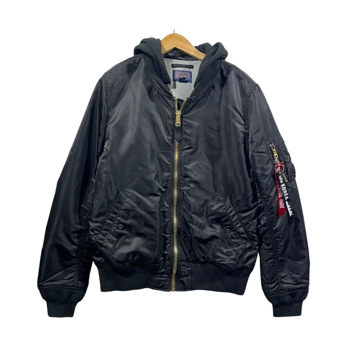 [Alpha] 알파인더스트리 후드 MA-1 자켓 상품이미지1