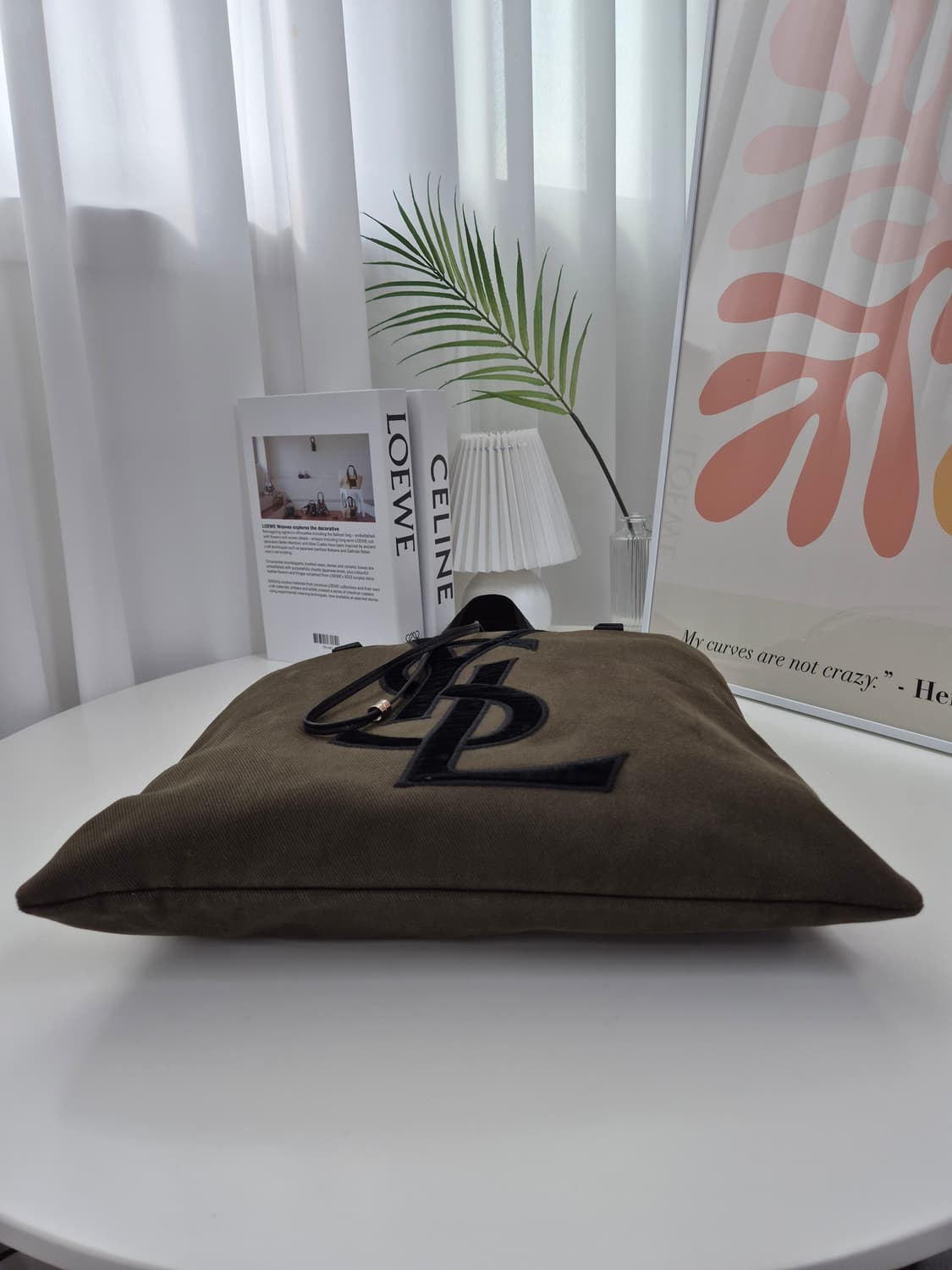 YSL 캔버스 토트백 상품이미지6