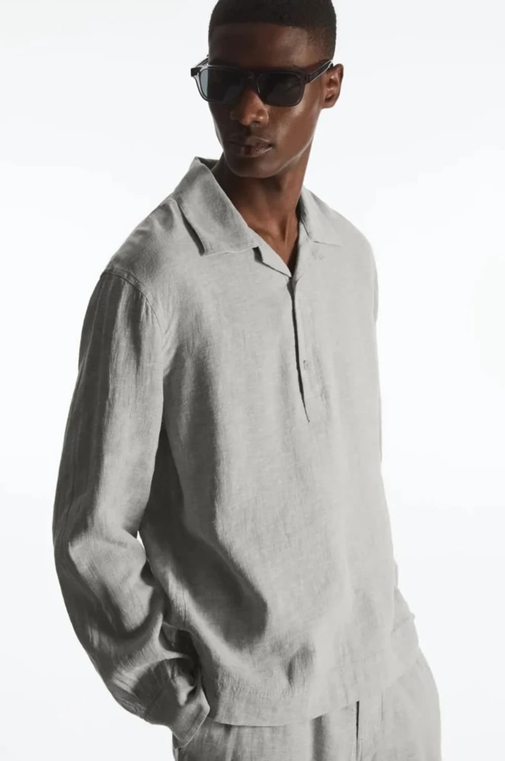 코스 COS 신형 린넨 블렌드 셔츠 PN8265 상품이미지2