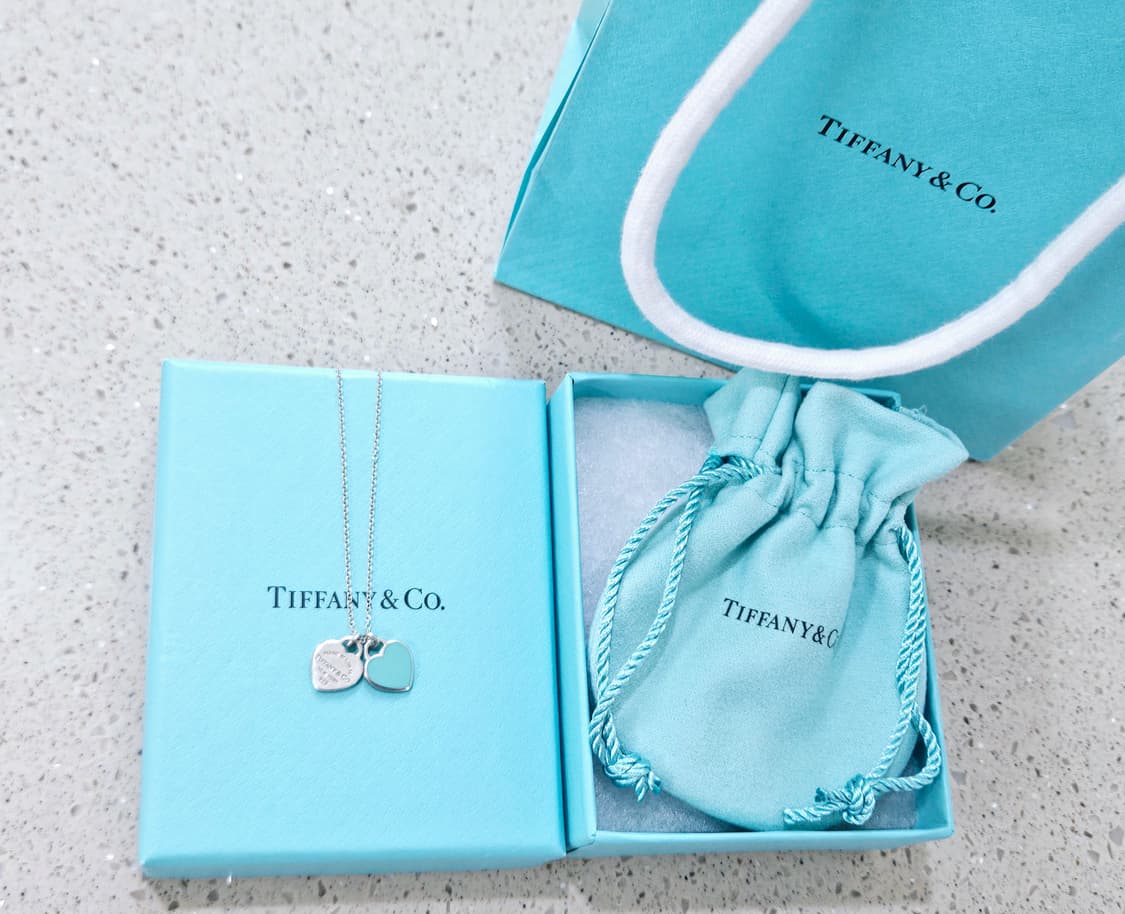 티파니앤코 리턴투 더블 하트 미니 민트 목걸이 [정품/풀구성] 상품이미지4