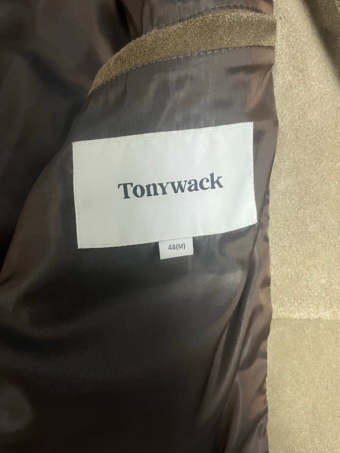 토니웩 스웨이드 자켓 상품이미지3