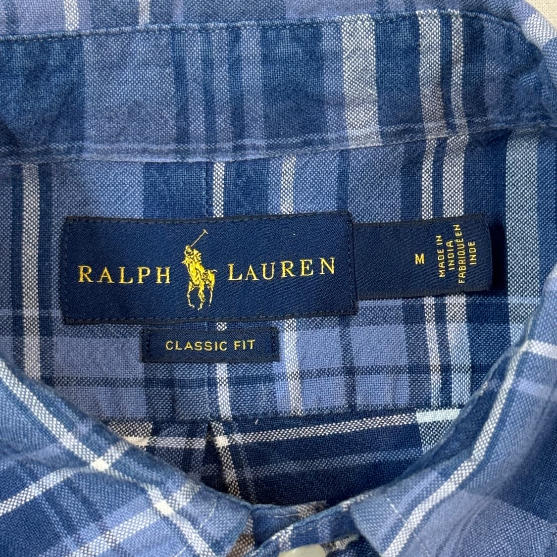 M) 폴로 랄프로렌 클래식핏 옥스포드 체크 셔츠 상품이미지6