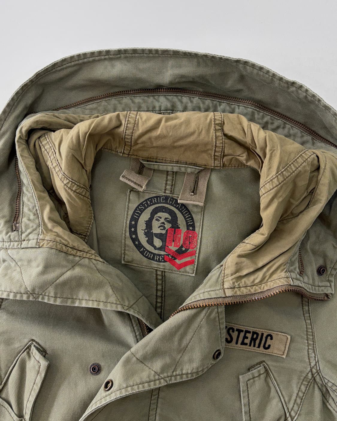 [S]히스테릭 글래머 밀리터리 피쉬테일 파카 상품이미지8