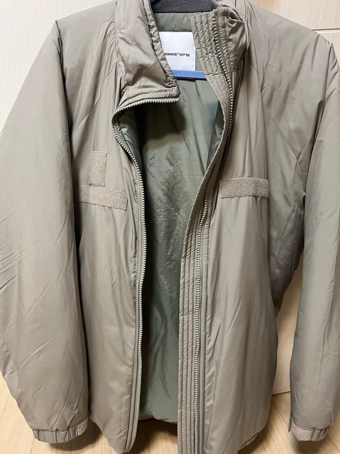 에스피오나지 ECWCS 레벨7 파카 그레이 올리브 m 급처!! 상품이미지2