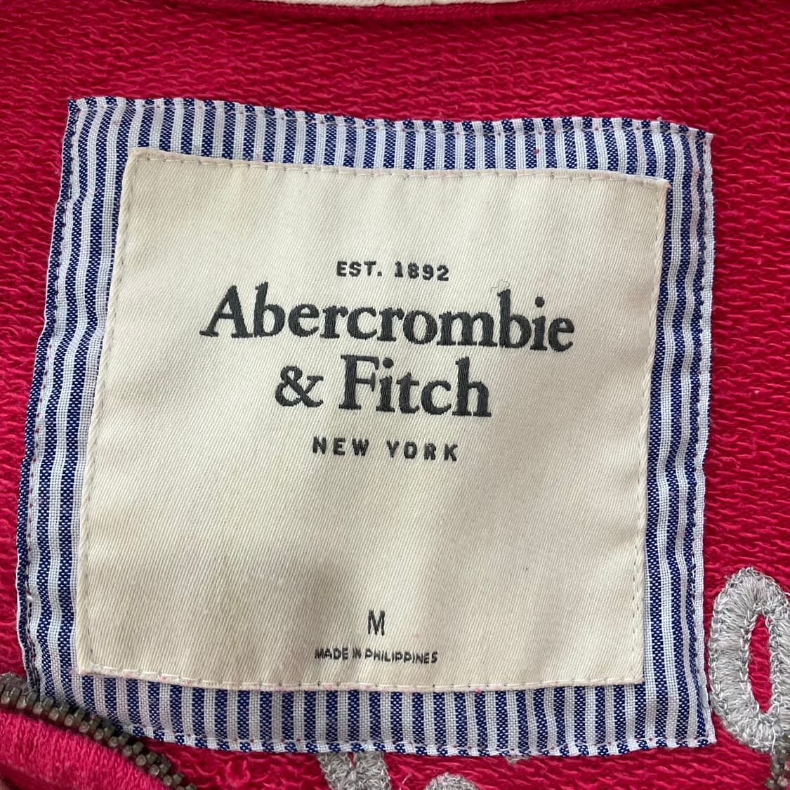 118 아베크롬비 후드집업 핫핑크 상품이미지3