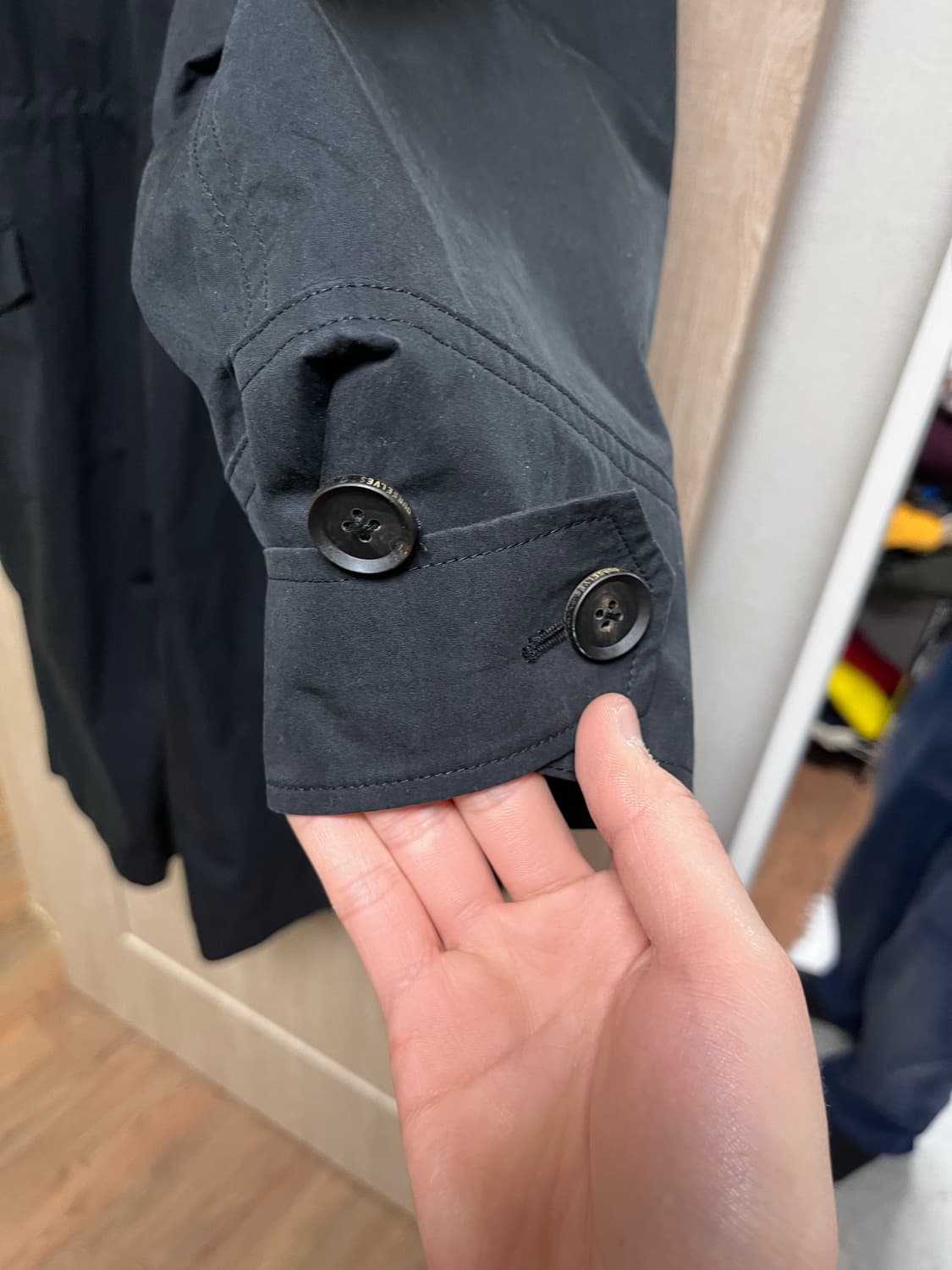 23FW] 아워셀브스 모즈코트 블랙 2 상품이미지4