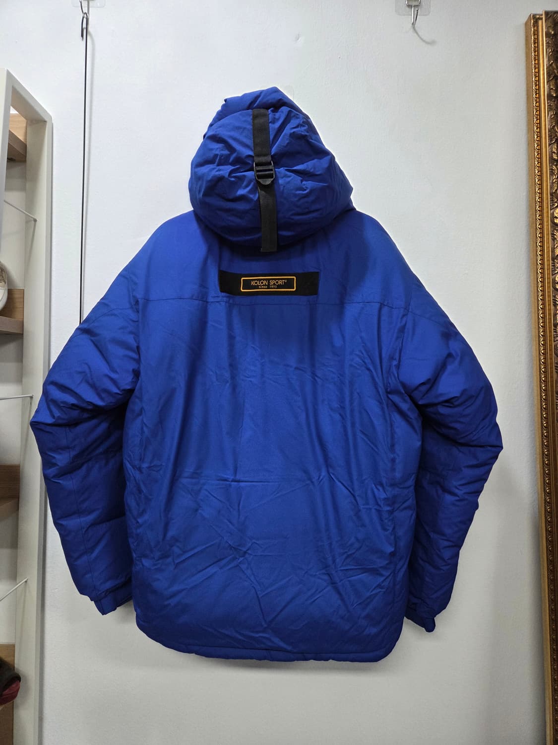 코오롱스포츠 블루 헤비 구스다운 패딩 히말라야 상품이미지6