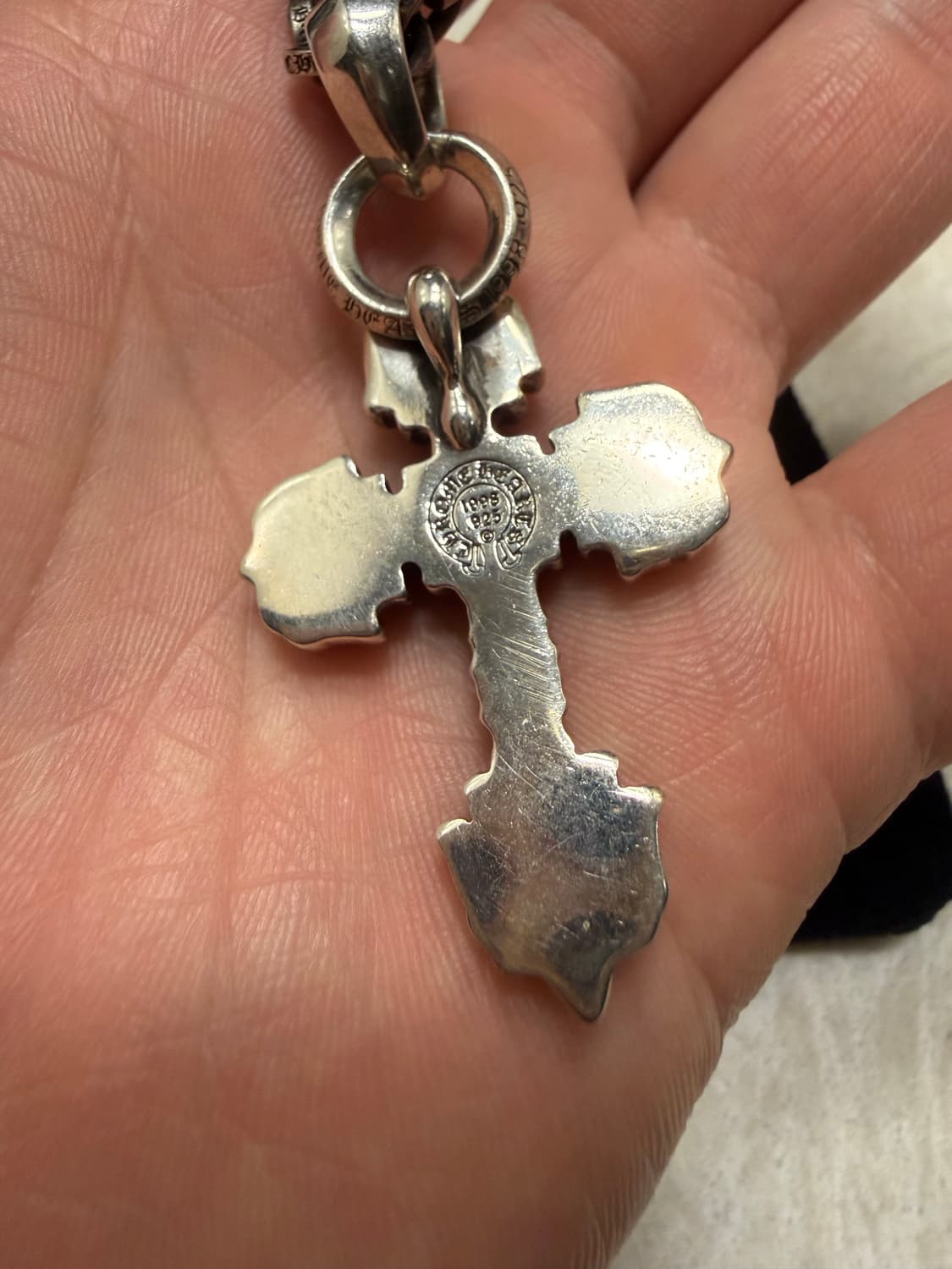 크롬하츠 필리그리 위드 베일 xs + 스몰 페이퍼 체인 24인치 상품이미지2