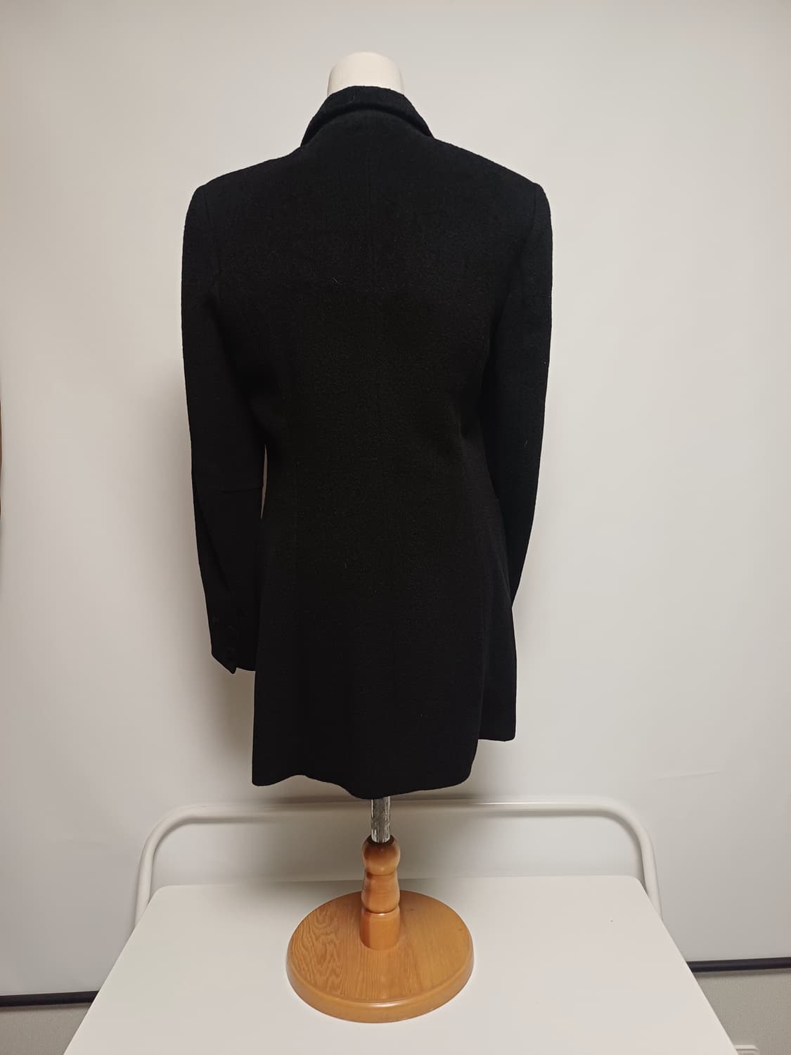 TIME 타임 / 여성 55 / 울+캐시미어 블랙 코트 상품이미지2