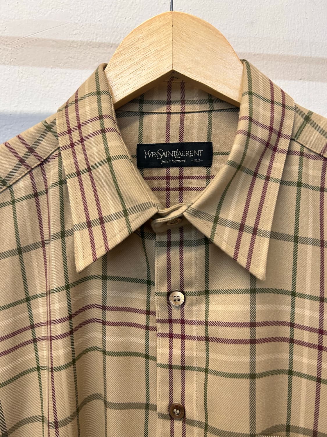 입생로랑 셔츠 빈티지 상품이미지2