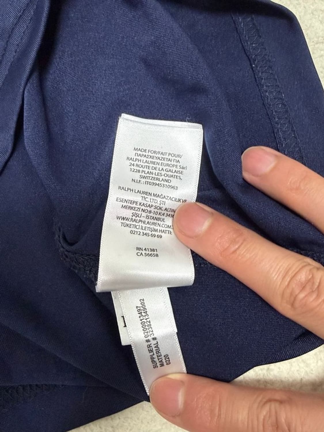 RALPH LAUREN 프린팅 반팔 티 | Men L(14-16) 상품이미지6
